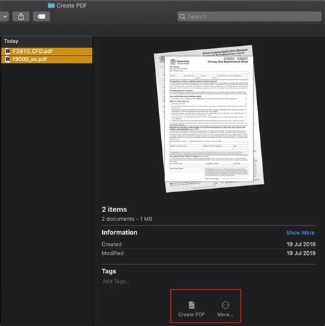 1. How to combine PDF files in macOS