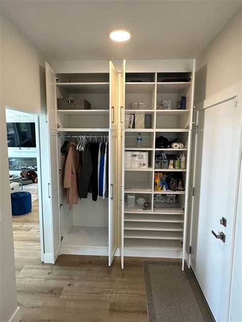 1. Invest in custom built-in storage