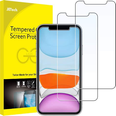 1. JETech | iPhone XR Privacy Screen Protectors