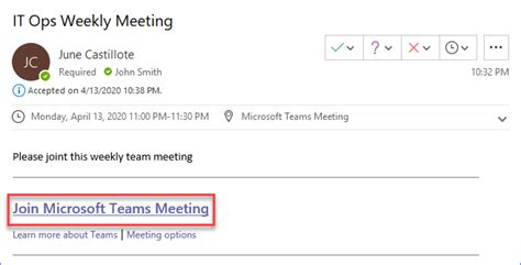 1. Join with an Email Link