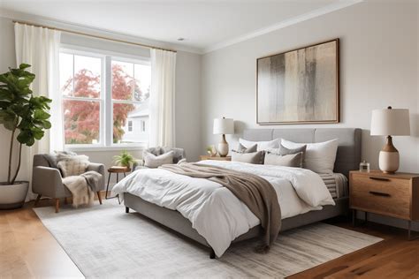 1. Keep bedroom staging simple