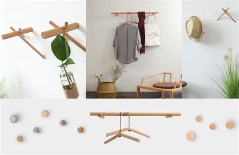 1. Keep it simple with wall hooks