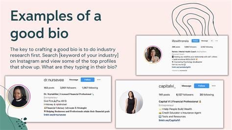 1. Optimize Your Bio and Profile Picture