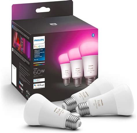 1. Philips Hue Smart LED Light Bulb Compatible with Apple HomeKit