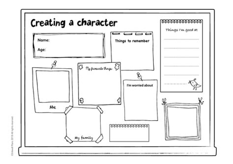 1. Plan and create your characters