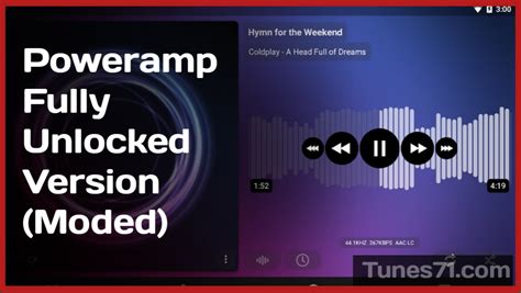 1. PowerAmp Music Player