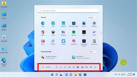 1. Quick Start Menu Shortcuts