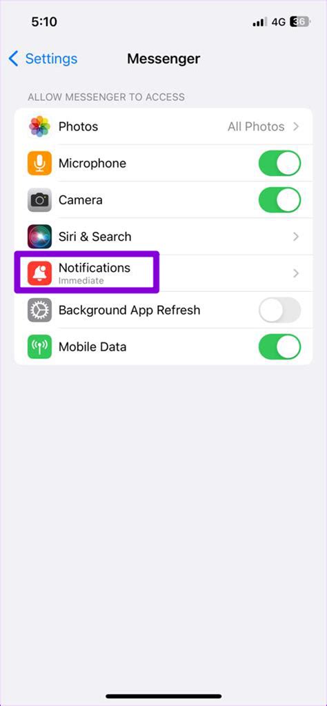 1. Re-enable Notifications