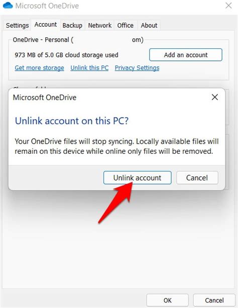 1. Reconnect Your OneDrive Account