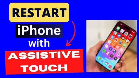 1. Restart Your iPhone Using AssistiveTouch
