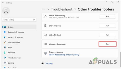 1. Run Windows Store Troubleshooter