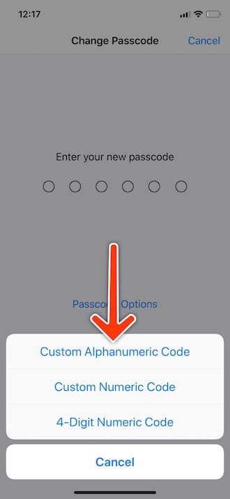 1. Set up a custom alphanumeric code