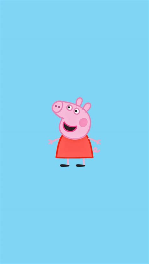 1. Simple Peppa Pig wallpaper