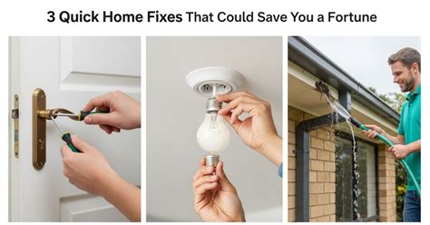 1. Simple and Quick Fixes