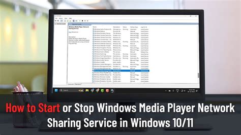 1. Stop the Windows Media Player Network Sharing Service