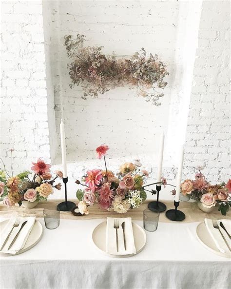 1. Style your table with the whole room in mind