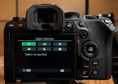 1. Subject detection autofocus