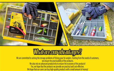 1. Tackle mess with built-in storage