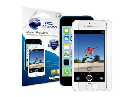 1. TechArmor HD Clear Screen Protector