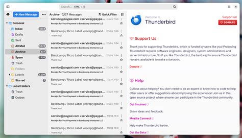 1. Thunderbird Email Client