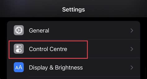 1. Turn Screen Recording on in Control Center
