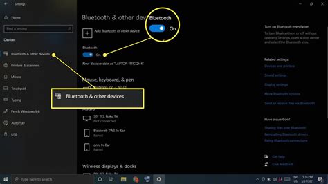 1. Turn on Bluetooth on Both Devices