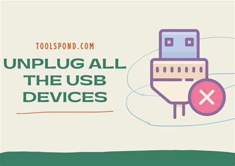 1. Unplug All USB Devices