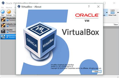 1. Update VirtualBox