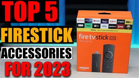 1. Use Authentic Fire TV Stick Accessories