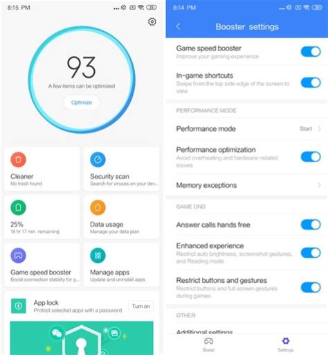 1. Use Native Game Booster