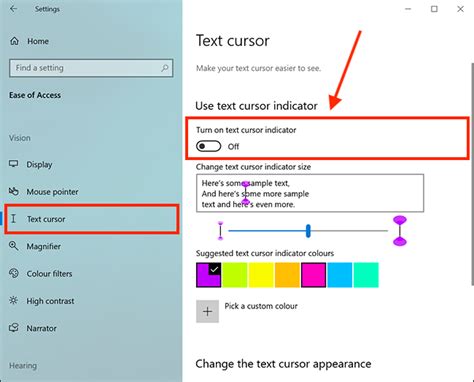 1. Use a cursor to select text