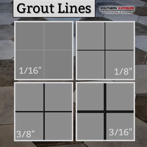 1. Use pattern and grout lines to stretch space visually