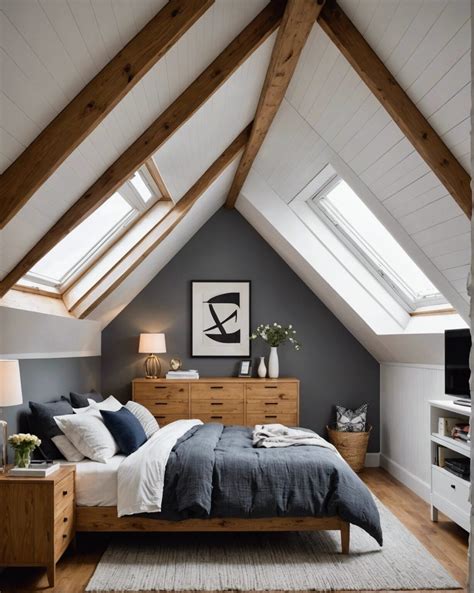 1. Use your attic bedroom ideas to create your dream space