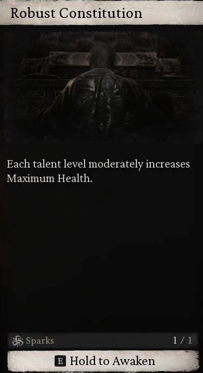 1. Using the Robust Constitution Skill