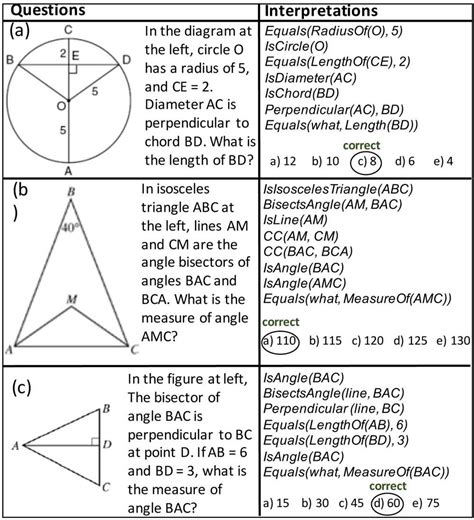 1.3 Exercises Geometry Answers