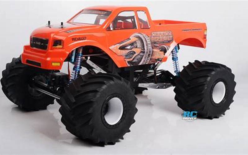 1/4 Scale Rc Monster Truck Driving
