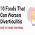10 Foods That Can Worsen Diverticulitis And 10 Foods That
