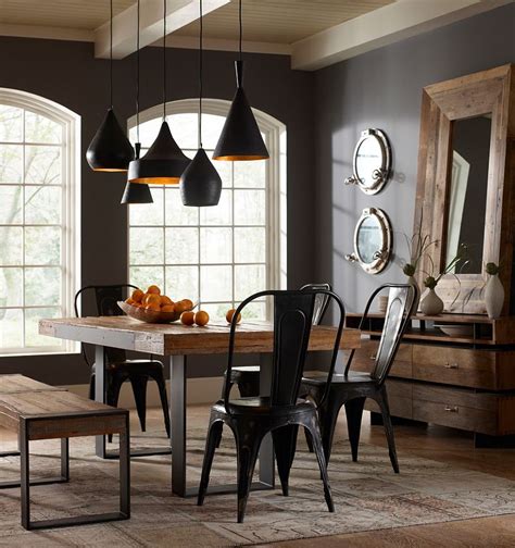 17 captivating industrial dining room designs you'll go crazy for