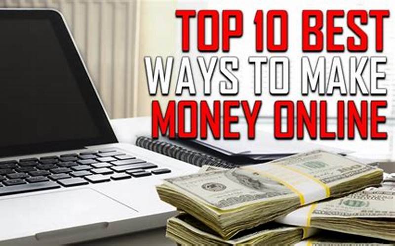 10 Surprising Ways To Make Money Online