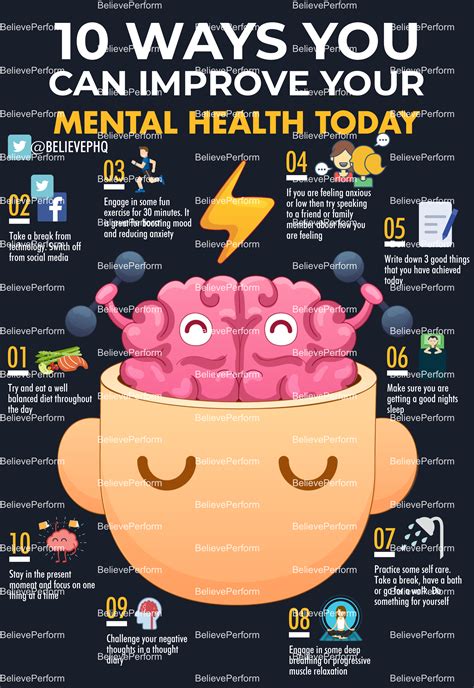 10 ways you can improve your mental health today The UK's leading