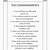 10 commandments printable
