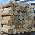 10 foot round wood fence post