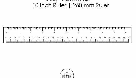 10 Mm Ruler Printable Printable Ruler Actual Size