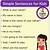 10 simple sentences for kids