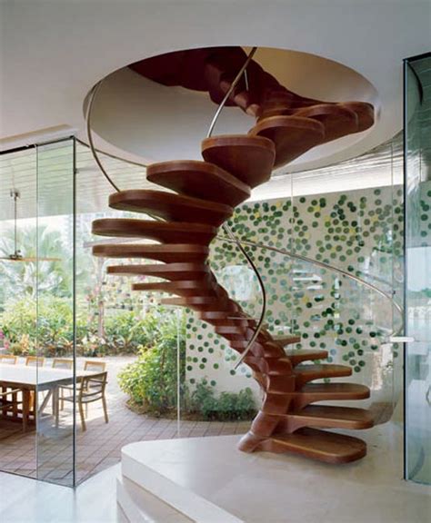 10 The Most Cool Spiral Staircase Designs DigsDigs