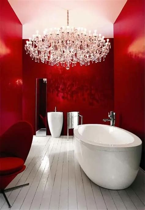 Inspiring 30 Fabulous Red Black and White Bathroom Decor Ideas https