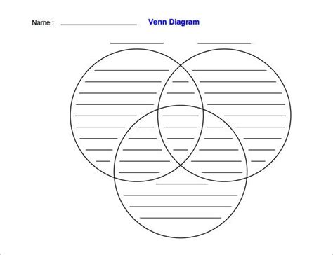 10+ Venn Diagram Worksheet Templates - PDF, DOC