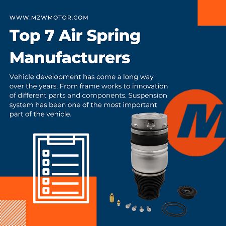 10 Best Air Spring Manufacturers