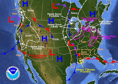 10 Day Weather Map Of Usa Map