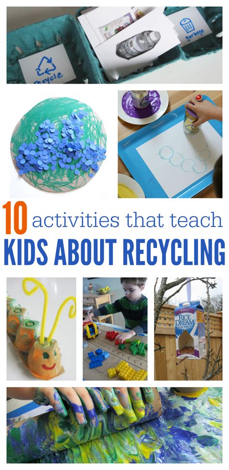 10 Fun Recycling Activities For pull the leg of